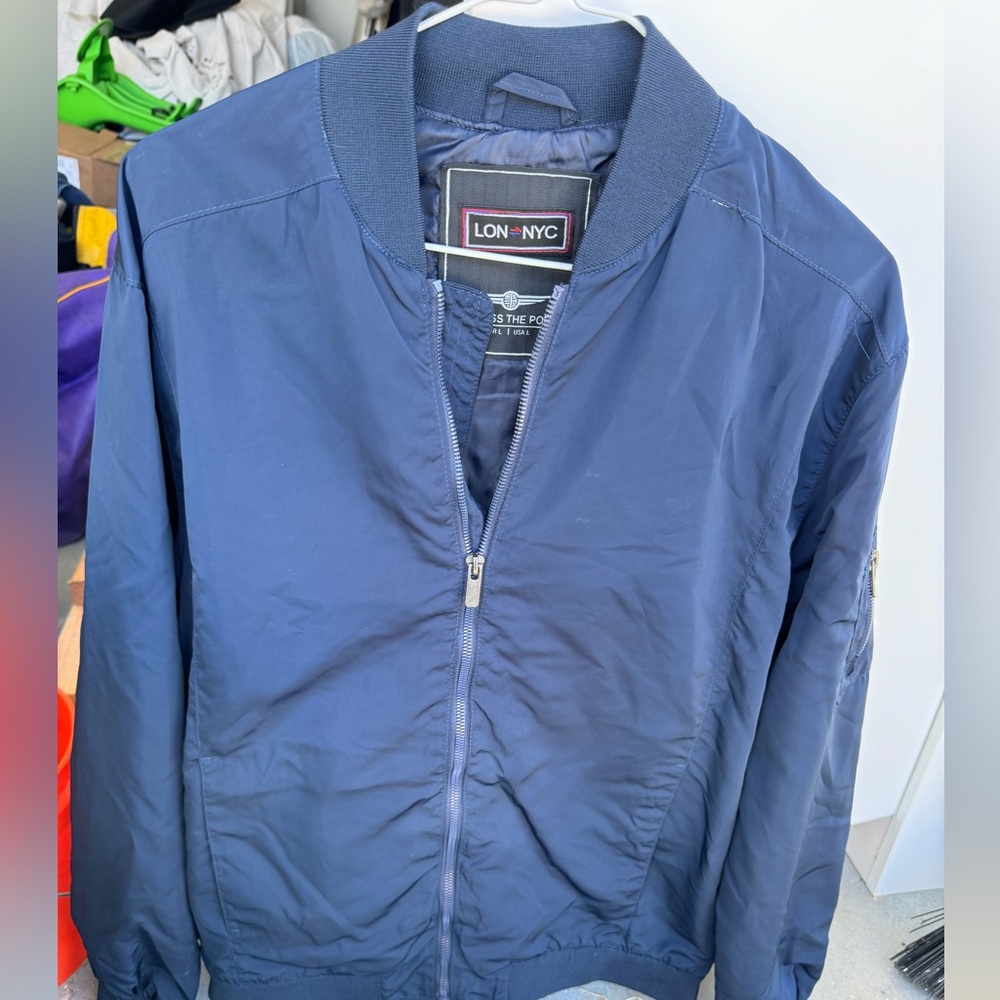Blue bomber jacket (Unisex)